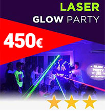 laser glow party