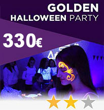 golden halloween party